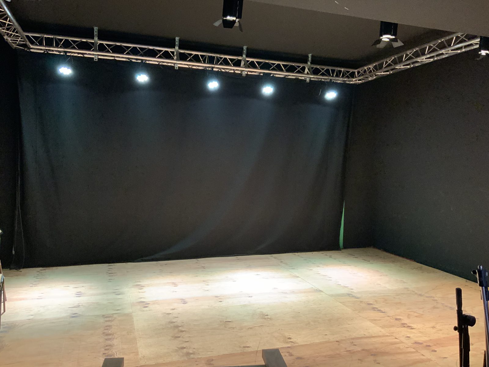 Le plateau du studio